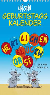 Uli Stein Geburtstagskalender 2026: Wandkalender