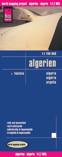 Reise Know-How Landkarte Algerien, Tunesien (1:1.700.000)