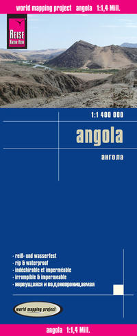 Reise Know-How Landkarte Angola (1:1.400.000)