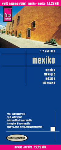 Reise Know-How Landkarte Mexiko / Mexico (1:2.250.000)