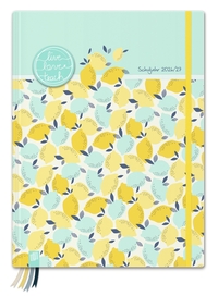 Mein Lehrerplaner A4+ – Hardcover – Lehrerkalender für das Schuljahr 2026/2027 – Zitronentanz