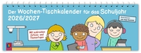 Der Wochen-Tischkalender für das Schuljahr 2026/2027