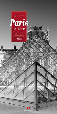 Paris, je t’aime Literatur-Kalender 2026