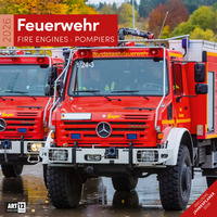 Feuerwehr Broschürenkalender 2026 - 30x30 - Art12