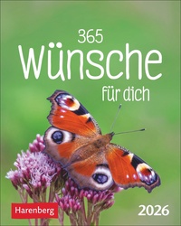365 Wünsche für dich Mini-Geschenkkalender 2026