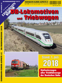 DB-Lokomotiven und Triebwagen - Stand 1. Juli 2018