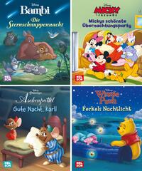 Nelson Mini-Bücher: Disney Gutenacht-Geschichten 1-4 (Einzel/WWS)