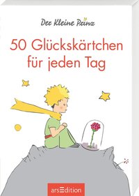 Der Kleine Prinz. 50 Glückskärtchen für jeden Tag