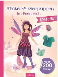 Sticker-Anziehpuppen Metallic – Im Feenreich