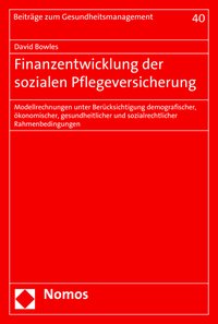 Finanzentwicklung der sozialen Pflegeversicherung