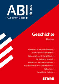 STARK Geschichte - Abi - Auf einen Blick! 2025 Hessen