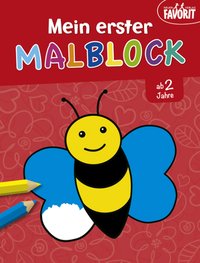 Mein erster Malblock – rot