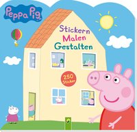 Peppa Pig- Stickern Malen Gestalten
