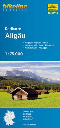 Radkarte Allgäu (RK-BAY18)