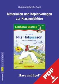 Begleitmaterial: Nils Holgersson / Silbenhilfe