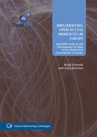 Implementing Open Access Mandates in Europe