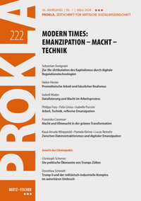 Modern Times: Emanzipation – Macht – Technik