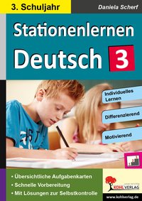 Stationenlernen Deutsch / Klasse 3