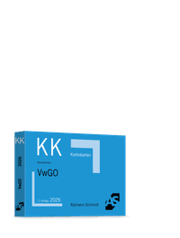 Karteikarten VwGO