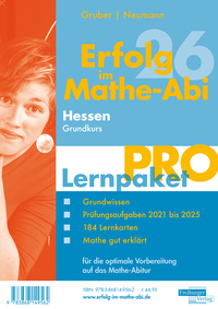 Erfolg im Mathe-Abi 2026 Hessen Lernpaket 'Pro' Grundkurs