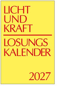 Licht und Kraft/Losungskalender 2027 Reiseausgabe