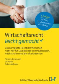 Wirtschaftsrecht – leicht gemacht
