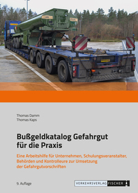 Bußgeldkatalog Gefahrgut für die Praxis - 2025