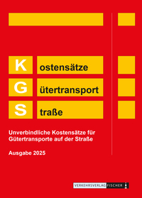 KGS 2025 Kostensätze Gütertransport Straße