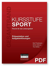 KURSSTUFE SPORT - Gesamtband, Theorie für das Leistungsfach -