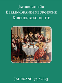 Jahrbuch für Berlin-Brandenburgische Kirchengeschichte