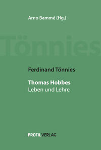 Ferdinand Tönnies: Thomas Hobbes