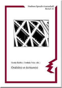 Oralité(s) et écriture(s).