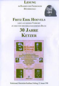 30 Jahre Ketzer - Der interessanteste Bohrkern aus den Sedimenten der Studentenbewegung bis ins traurige Alluvium der Pax Amerikana