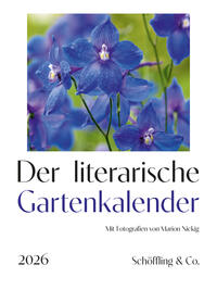 Der literarische Gartenkalender 2026