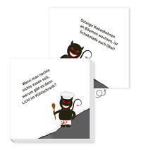Schwarzer Humor - Servietten
