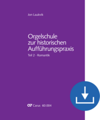 Orgelschule zur historischen Aufführungspraxis