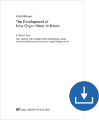The Development of New Organ Music in Britain