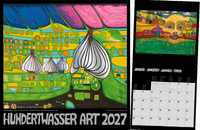 Hundertwasser Broschürenkalender Art 2027