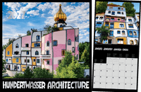 Hundertwasser Broschürenkalender Architektur 2027