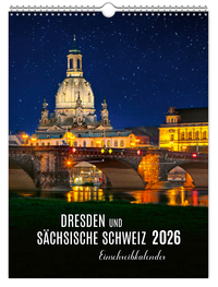 Einschreibkalender Dresden und Sächsische Schweiz 2026