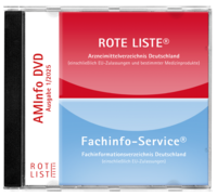 ROTE LISTE® 1/2025 AMInfo-DVD - ROTE LISTE®/FachInfo - Abo (4 Ausgaben pro Jahr)