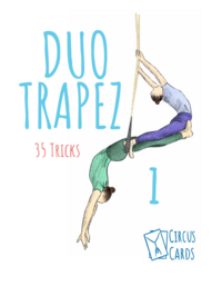 Circus Cards - Trapez Duo 1
