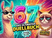 67– Das ultimative Duellbuch: 30 lustige 1-vs-1-Spiele für zwei