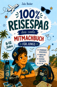 100 % Reisespaß: Das coole Mitmachbuch für Jungen von 8-12 Jahren: