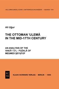 The Ottoman 'ulema in the Mid-17th Century