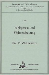 Weltgesetz und Weltanschauung