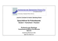 Sprachführer für Polizeibeamte