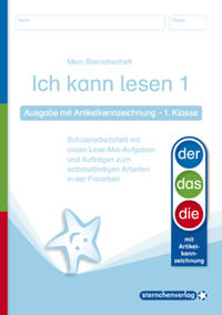 Ich kann lesen 1 - Ausgabe mit Artikelkennzeichnung (DaZ) - 1. Klasse