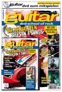 guitar Songbook mit DVD Vol.3: School of Rock