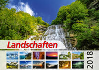 Foto-Wandkalender - Landschaften 2018 DIN A2 quer